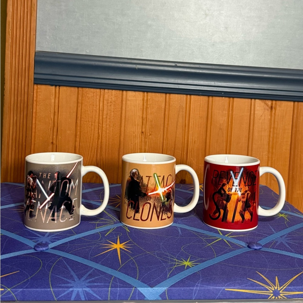 Star Wars Mug Set - Red, Cream, White